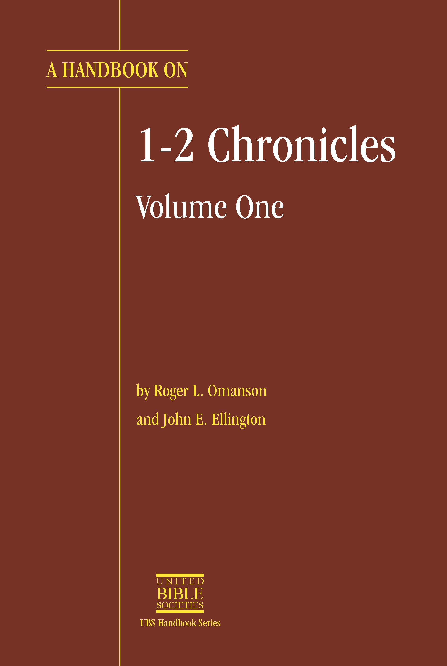 Vols]　on　UBS　Global　1-2　A　[2　–　Handbook　Chronicles　Store