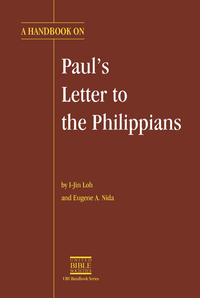 A Handbook on Paul’s Letter to the Philippians UBS Global Store